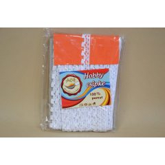 Csipke 100% pamut 1,5 cm-es fehér