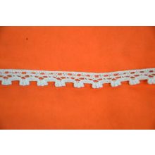 Csipke 100% pamut 1,5 cm-es fehér