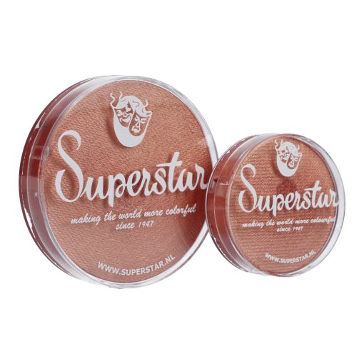 Superstar arcfesték - Rózsa barack gyöngyház csillámos 16g Rose Peach with glitter 067