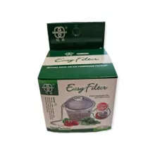 Teatojás, filter hálós rozsdamentes, nagy