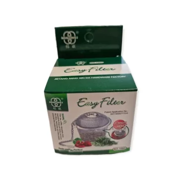 Teatojás, filter hálós rozsdamentes, nagy