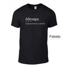 Kereknyakú Póló - édesapa főnév