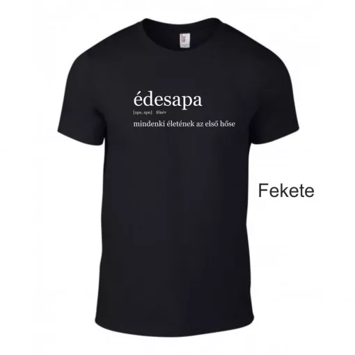 Kereknyakú Póló - édesapa főnév