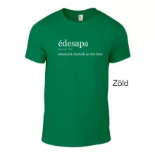 Kereknyakú Póló - édesapa főnév