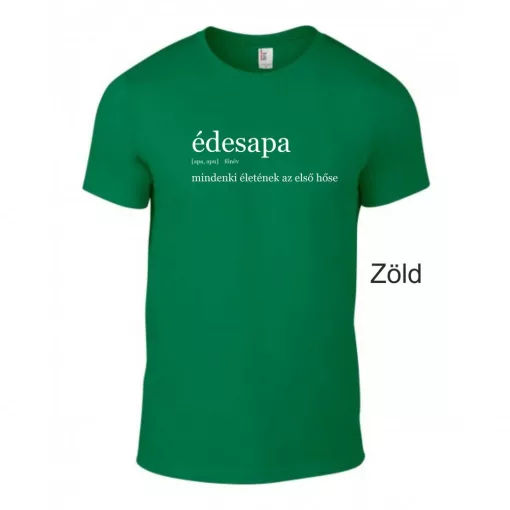 Kereknyakú Póló - édesapa főnév