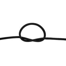 Gumis zsinór 3 mm-es, fehér és feketeszínben