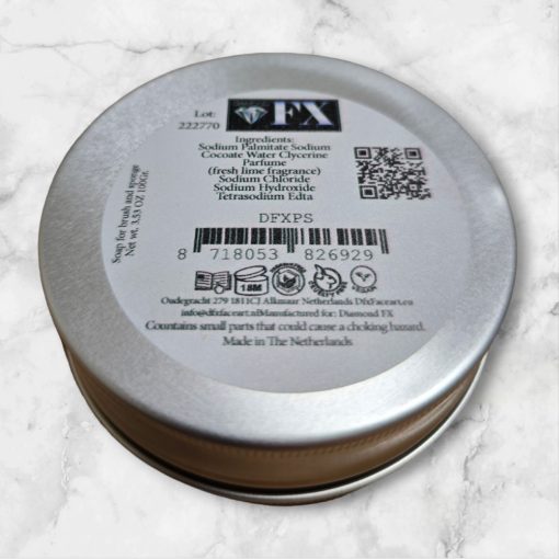 Ecset tisztító szappan fém dobozban - Diamond Fx 100gr