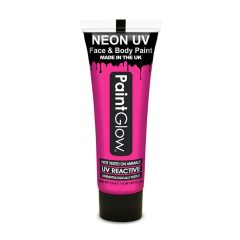 Paintglow Uv - Neon arc és testfesték Pink10ml