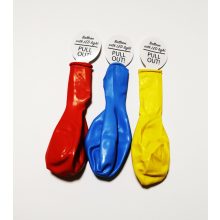 Party Világító LED-es lufi 3 db-os több szín változatban