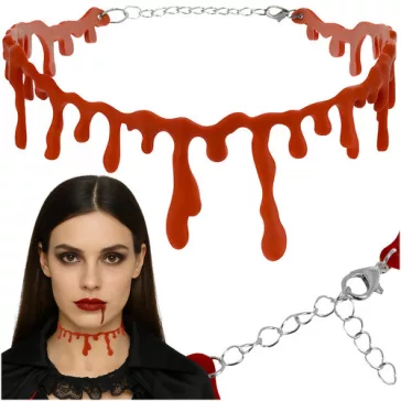Véres Choker Nyaklánc Halloweenre