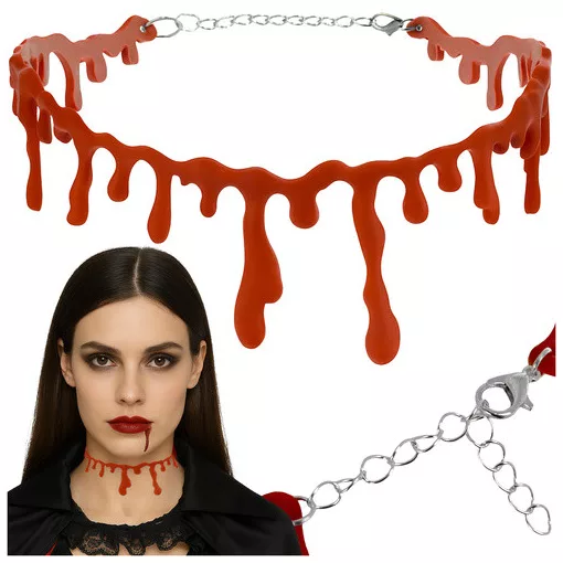 Véres Choker Nyaklánc Halloweenre