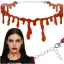 Véres Choker Nyaklánc Halloweenre
