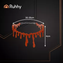 Véres Choker Nyaklánc Halloweenre