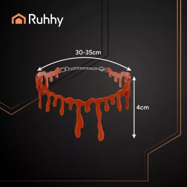 Véres Choker Nyaklánc Halloweenre
