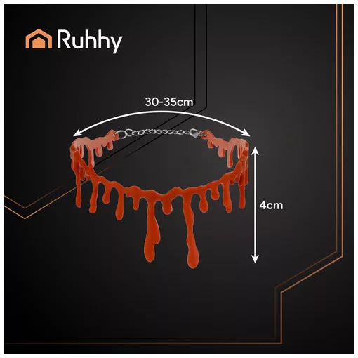 Véres Choker Nyaklánc Halloweenre