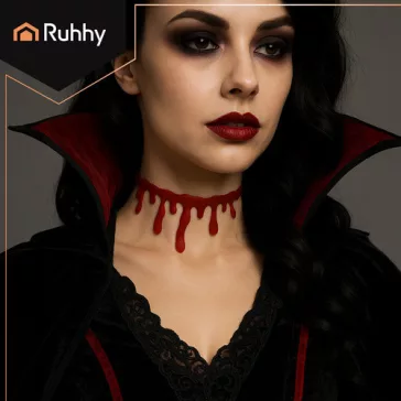 Véres Choker Nyaklánc Halloweenre