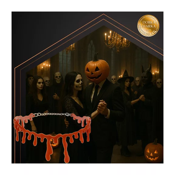 Véres Choker Nyaklánc Halloweenre