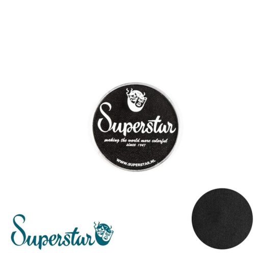 Superstar arcfesték - Fekete Vonalhoz /Line black 163/16g