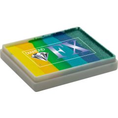 Diamond FX csíkos arcfesték - Smiling Parrot 50g