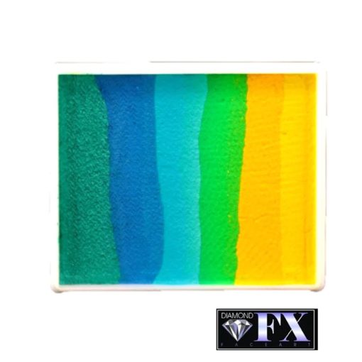 Diamond FX csíkos arcfesték - Smiling Parrot 50g