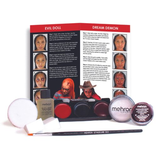Mehron Horror FX Professional Makeup Kit - Horror smink készlet