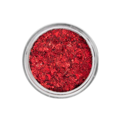 PXP chunky  csillámkrém - coral red 10 ml