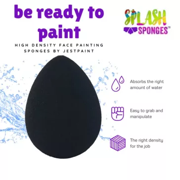 Jest Paint Splash arcfestő csepp szivacs sűrű