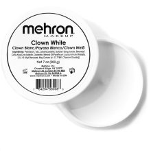MEHRON Clown White - Bohóc fehér  (200 gramm)