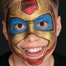 Grimas 4 színű arcfestő készlet Hero