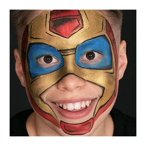 Grimas 4 színű arcfestő készlet Hero