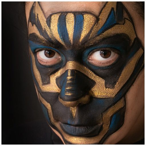 Grimas 4 színű arcfestő készlet Hero