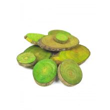 Fakorong zöld, csiszolt 5db/csomag - 0,3x4-8 cm