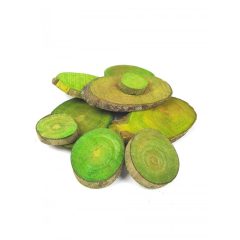 Fakorong zöld, csiszolt 5db/csomag - 0,3x4-8 cm