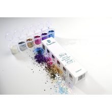 Superstar nagyszemcsés csillám 6 db - Glamour 130ml