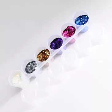 Superstar nagyszemcsés csillám 6 db - Glamour 130ml