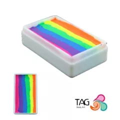 TAG csíkos arcfesték NEON RAINBOW 30gr