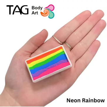 TAG csíkos arcfesték NEON RAINBOW 30gr