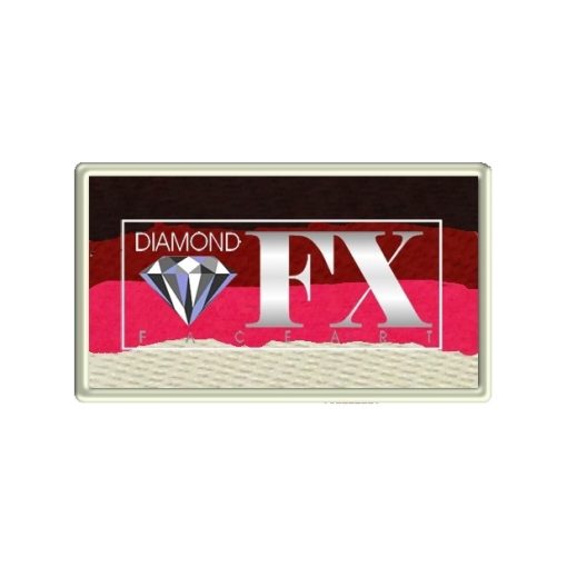 Diamond FX csíkos arcfesték - Evil Rose (28g)