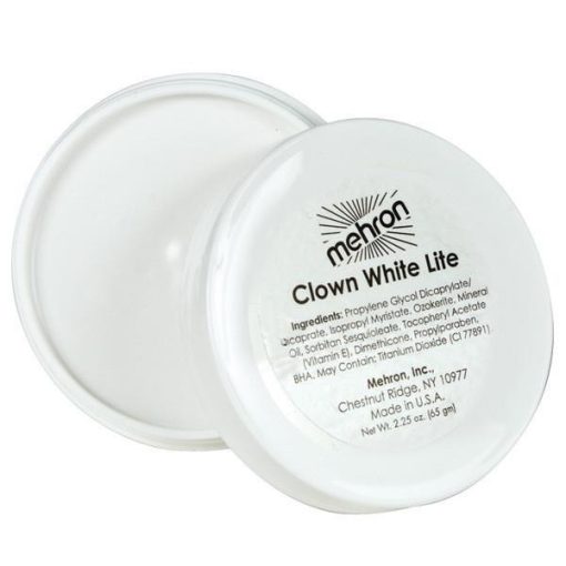 MEHRON Clown White - Bohóc fehér  (65 gramm)