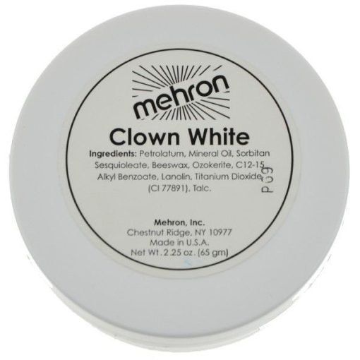 MEHRON Clown White - Bohóc fehér  (65 gramm)
