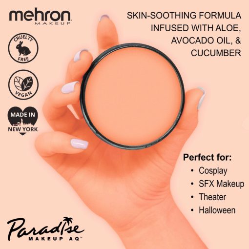 Mehron AQ – Pastel Orange - Pasztell Narancs 40 gr