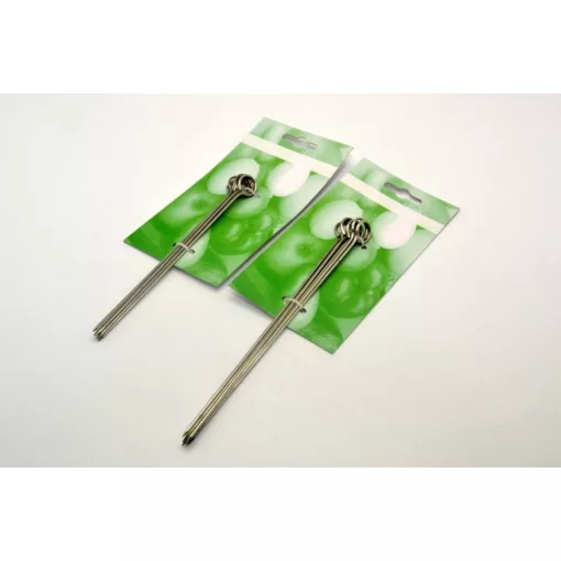 Hústű, spékelőtű - Fém 18 cm, 6 db-os