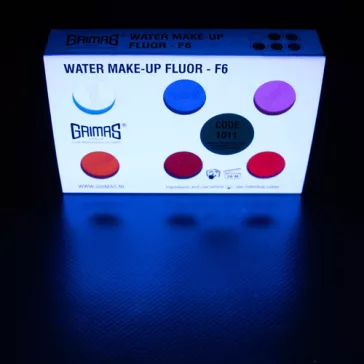 Grimas  UV Fluor  6 színű arcfesték készlet
