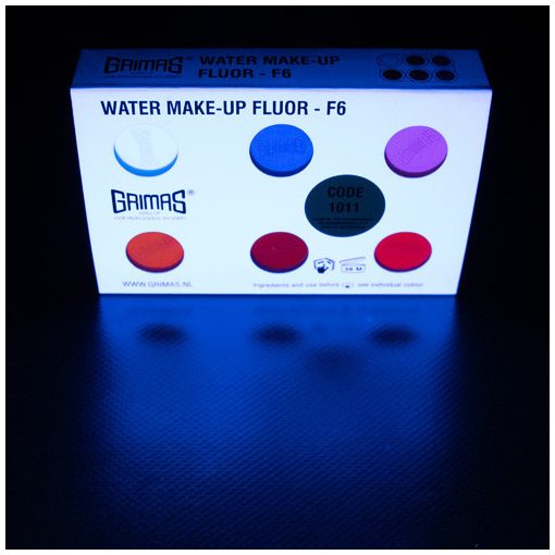 Grimas  UV Fluor  6 színű arcfesték készlet