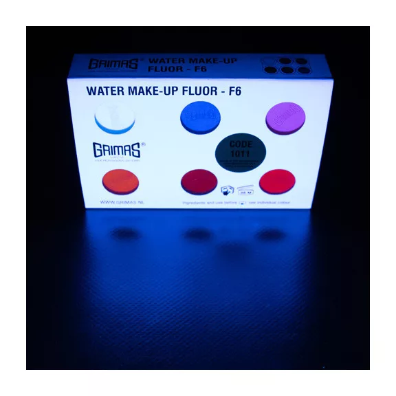 Grimas  UV Fluor  6 színű arcfesték készlet