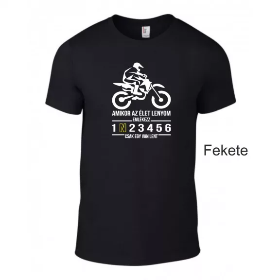 Kereknyakú Póló - Amikor az élet... Cross