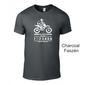 Kereknyakú Póló - Amikor az élet... Cross