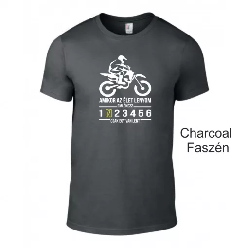 Kereknyakú Póló - Amikor az élet... Cross