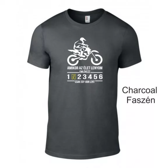 Kereknyakú Póló - Amikor az élet... Cross