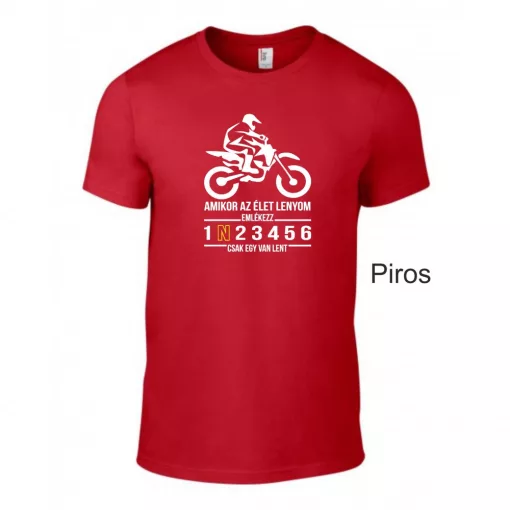 Kereknyakú Póló - Amikor az élet... Cross